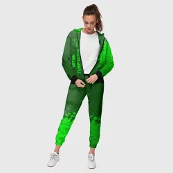 Женский костюм 3D Within Temptation - green gradient по-вертикали - фото 2
