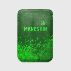 Картхолдер Magsafe магнитный Maneskin - green gradient посередине