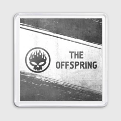 Магнит 55*55 The Offspring - white gradient по-горизонтали