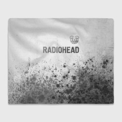 Плед 3D Radiohead - white gradient посередине