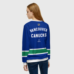 Женский свитшот 3D Vancouver Canucks - NHL team - фото 2