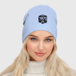 Женская шапка демисезонная 1970-е эпоха механики и силы - фото 2