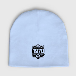 Женская шапка демисезонная 1970-е эпоха механики и силы