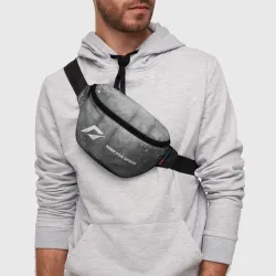 Поясная сумка 3D Need for Speed - grey gradient по-горизонтали - фото 2