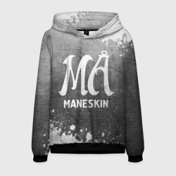 Мужская толстовка 3D Maneskin - grey gradient