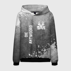 Мужская толстовка 3D Die Antwoord - grey gradient вертикально