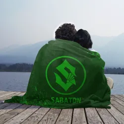 Плед 3D Sabaton - green gradient - фото 2