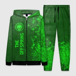 Женский костюм 3D The Offspring - green gradient по-вертикали