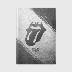 Обложка для автодокументов Rolling Stones - white gradient