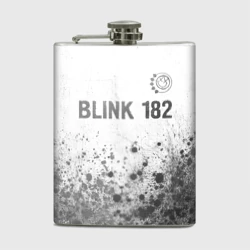 Фляга Blink 182 - white gradient посередине