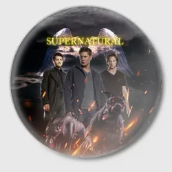 Значок Supernatural - true hunters