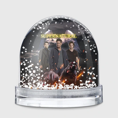 Игрушка Снежный шар Supernatural - true hunters