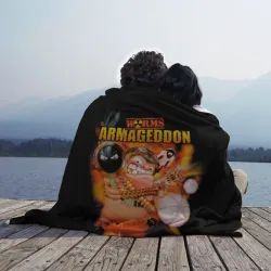 Плед 3D Worms - armageddon  - фото 2
