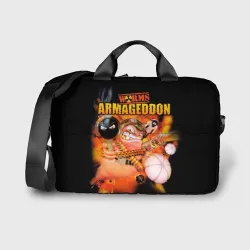 Сумка для ноутбука 3D Worms - armageddon 
