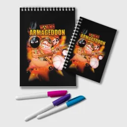 Блокнот Worms - armageddon 