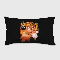 Подушка 3D антистресс Worms - armageddon 