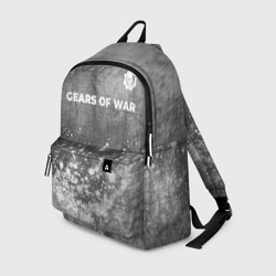 Рюкзак 3D Gears of War - grey gradient посередине