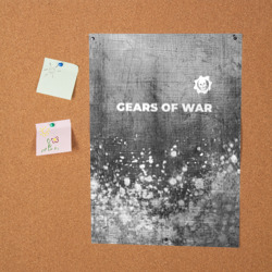 Постер Gears of War - grey gradient посередине - фото 2