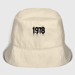 Женская панама хлопок 1978 год в стиле граффити