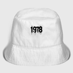 Мужская панама хлопок 1978 год в стиле граффити