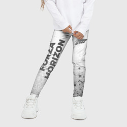 Детские леггинсы 3D Forza Horizon - white gradient вертикально - фото 2