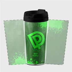 Термокружка-непроливайка Deep Purple - green gradient - фото 2