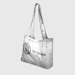 Пляжная сумка 3D Three Days Grace - white gradient по-горизонтали - фото 2