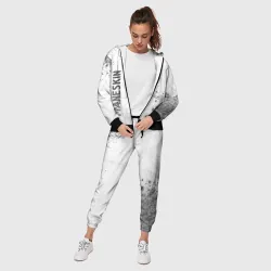 Женский костюм 3D Maneskin - white gradient вертикально - фото 2