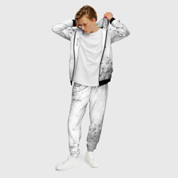 Мужской костюм 3D Maneskin - white gradient вертикально - фото 2