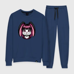 Женский костюм хлопок Зайка эмо