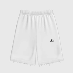 Женские шорты oversize футер хлопок Skynet Cyberdyne systems black