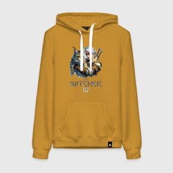 Женская толстовка хлопок Цири приёмная дочь Геральта с рысёнком