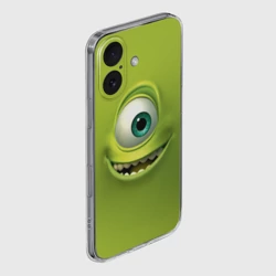 Чехол для iPhone 16 силиконовый с защитой камеры Майкл Вазовски - Корпорация монстров - фото 2