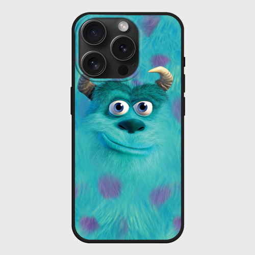 Чехол силиконовый для Apple iPhone 15 Pro матовый Корпорация монстров - Салли