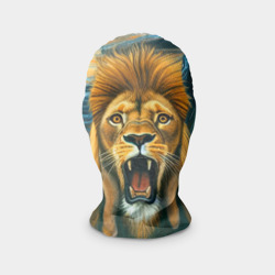 Маска карнавальная 3D Лев кричит на картине Эдварда Мунка