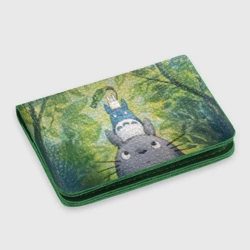 Картхолдер с принтом Тоторо в лесу акварель