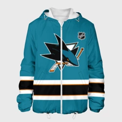 Мужская куртка 3D Сан Хосе Шаркс хоккей