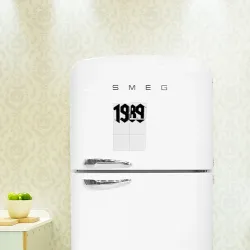 Магнитный плакат 2Х3 1989 год в стиле ретро - фото 2