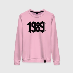 Женский свитшот хлопок 1989 год в стиле ретро