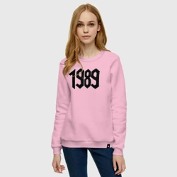 Женский свитшот хлопок 1989 год в стиле ретро - фото 2