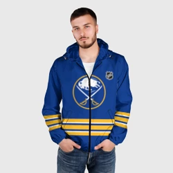 Мужская ветровка 3D Баффало Сейбрз хоккей - фото 2