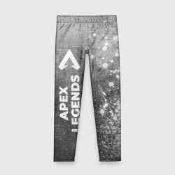 Детские леггинсы 3D Apex Legends - grey gradient по-вертикали