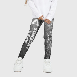 Детские леггинсы 3D Apex Legends - grey gradient по-вертикали - фото 2