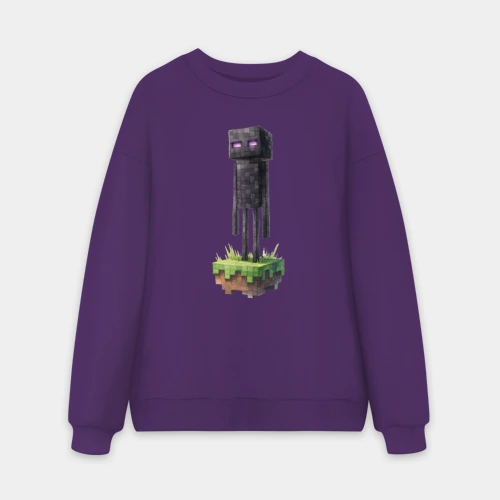Мужской свитшот oversize без начеса хлопок Ender Man