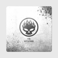 Магнит виниловый Квадрат The Offspring - white gradient