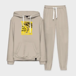 Мужской костюм хлопок с толстовкой Keep climbing, скалолазание