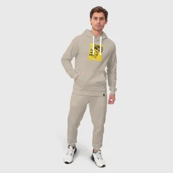 Мужской костюм хлопок с толстовкой Keep climbing, скалолазание - фото 2