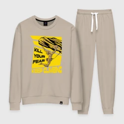 Женский костюм хлопок Keep climbing, скалолазание