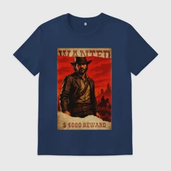 Мужская футболка хлопок Red dead redemtion постер