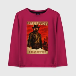 Детский лонгслив хлопок Red dead redemtion постер